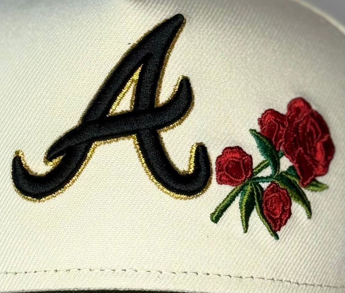 New Era 9FORTY A-Frame Atlanta Braves Rose 2000 All-Star Game Snapback Hat