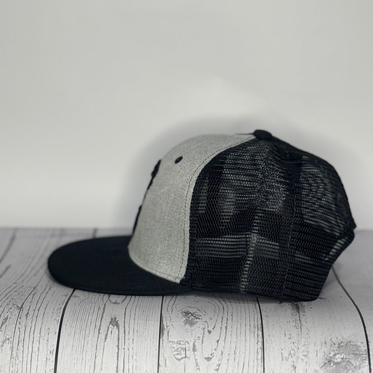 Freedom Beard Trucker Hat – Gray & Black - Adjustable