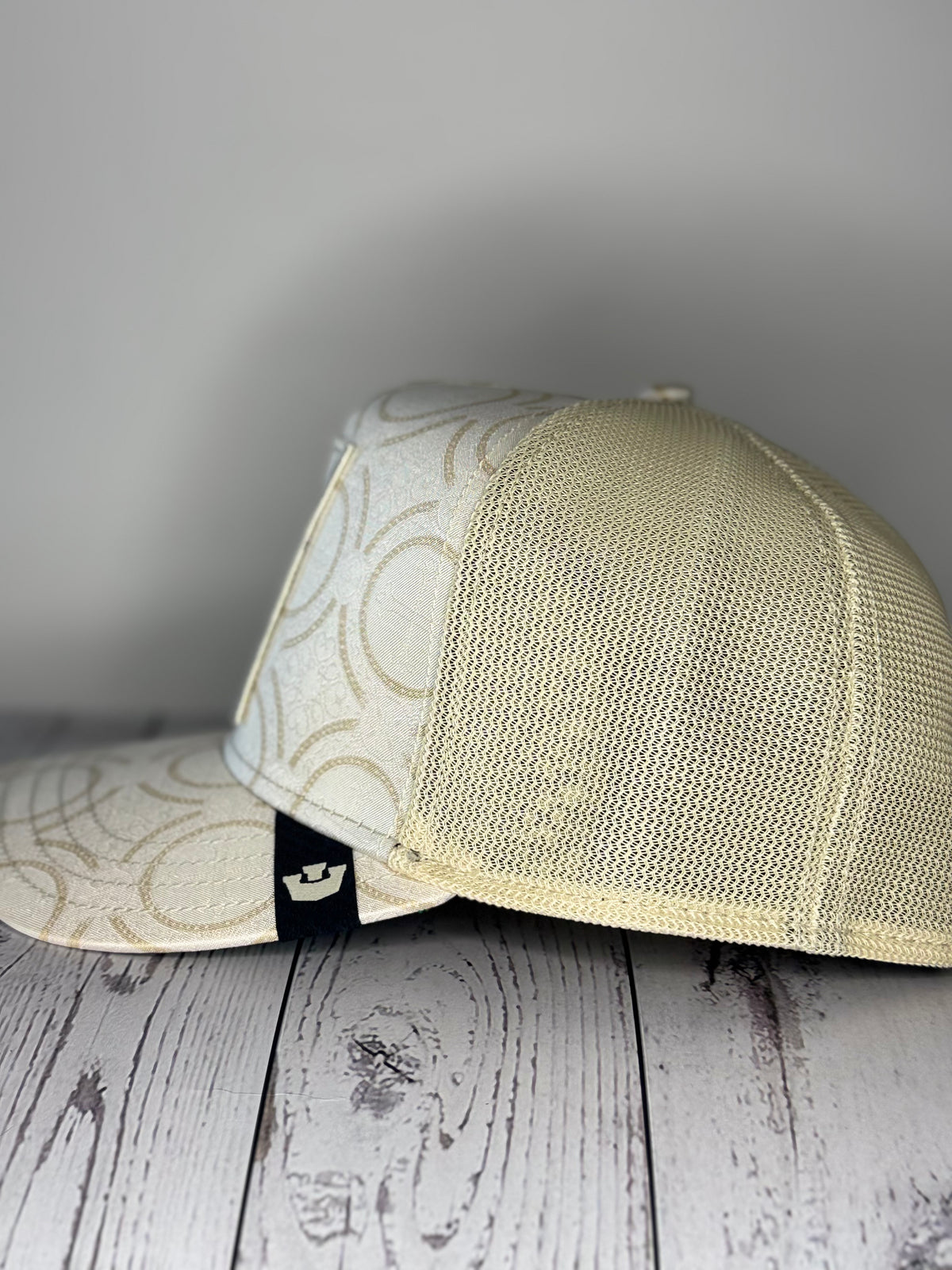 Goorin Bros Holy Cow adjustable trucker hat opposite side view