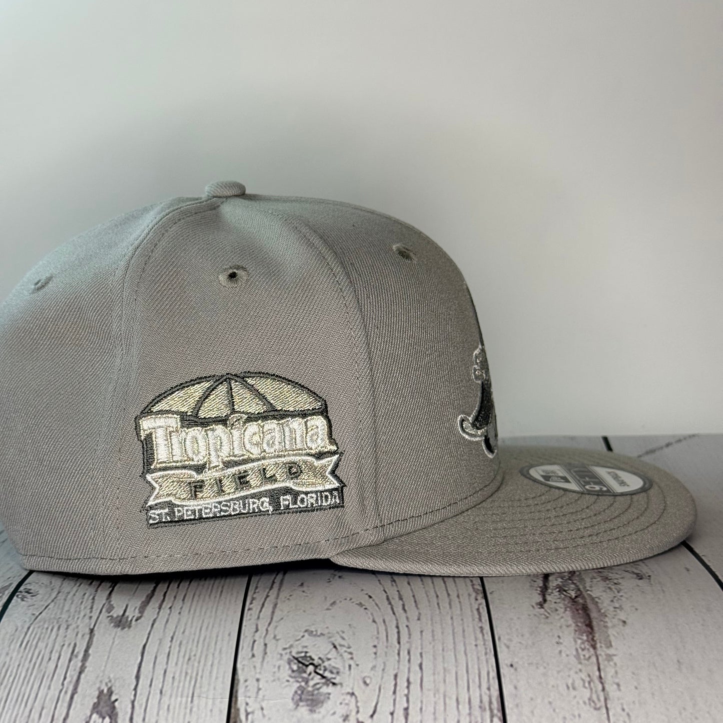 Tampa Bay Rays Devil Rays New Era 9FIFTY Gray Snapback Hat