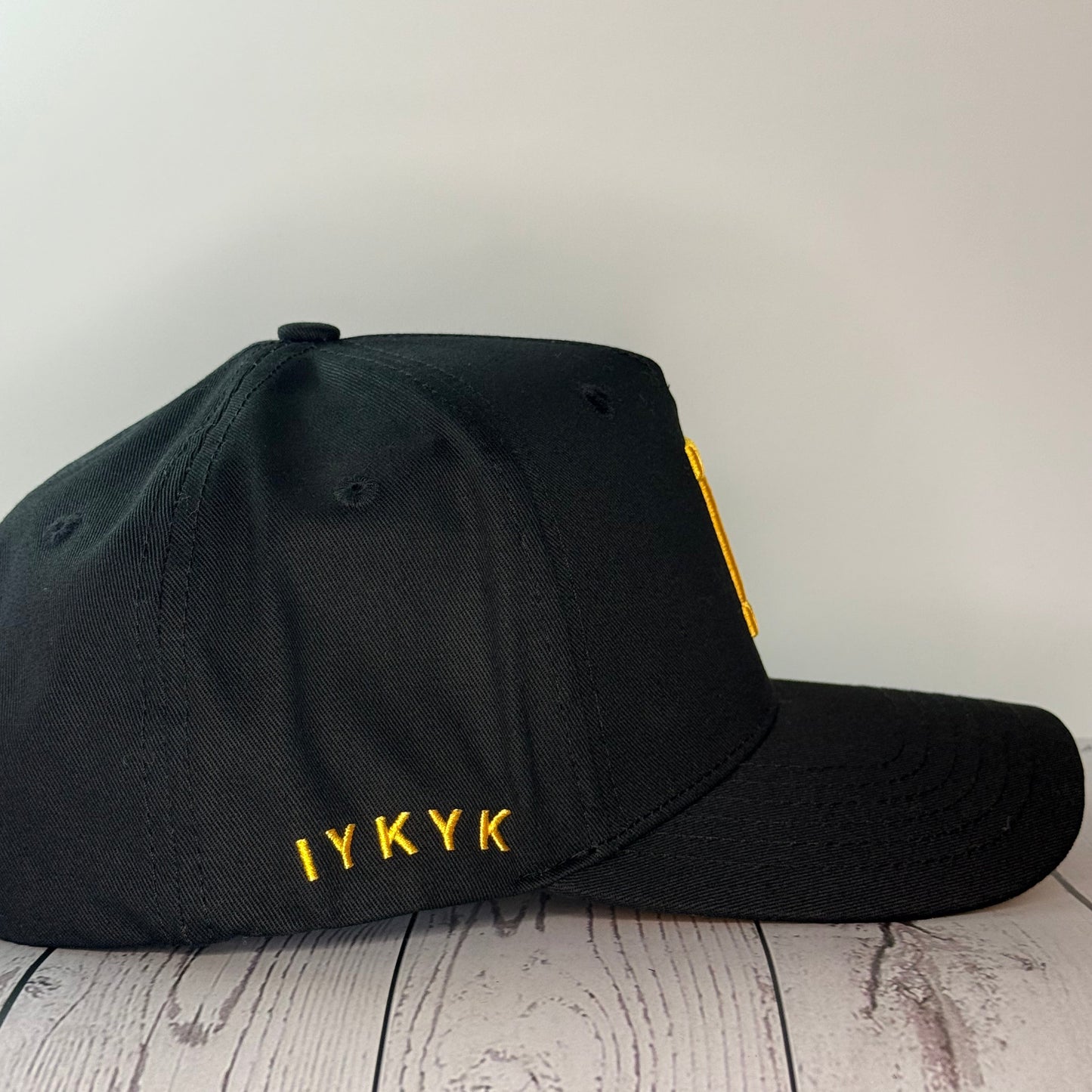 D4D - Black & Yellow – Designed by Dads – Adjustable Hat