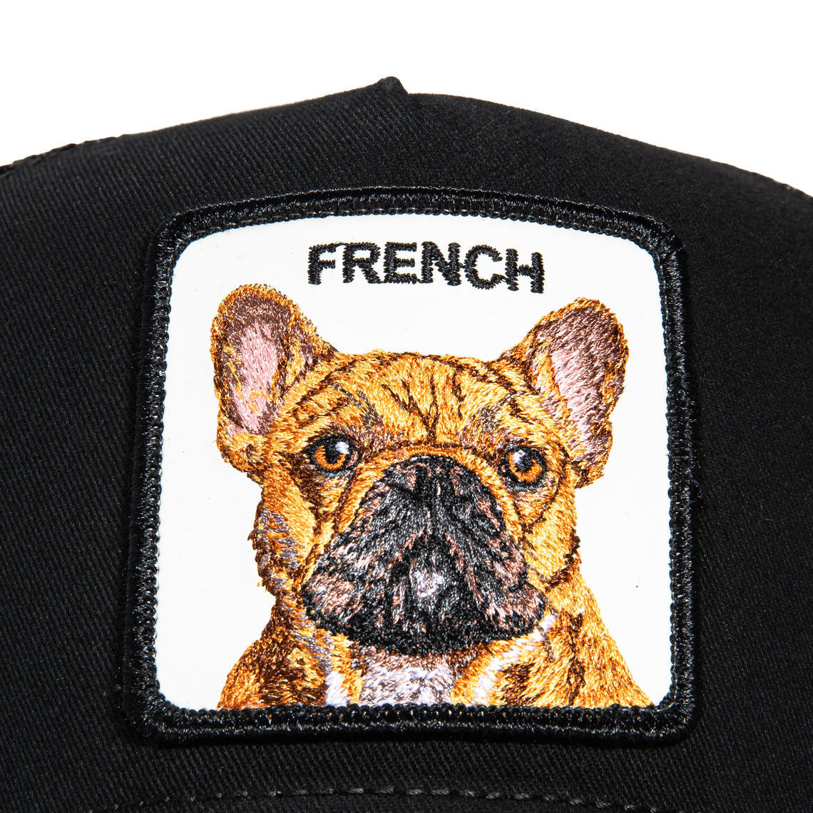 Goorin Bros French Frenchie Adjustable
Trucker Snapback Hat - Black