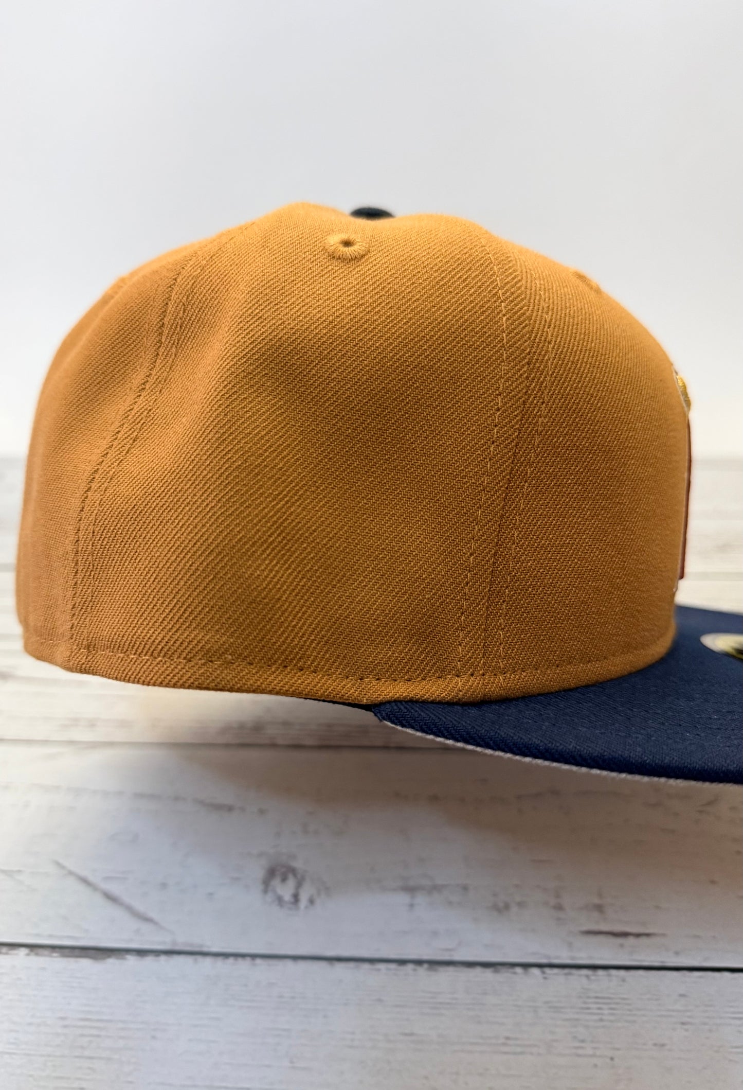New Era 59 Fifty Los Angeles Angels Hat - Khaki, Navy