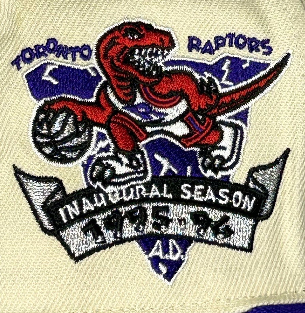 Mitchell & Ness Toronto Raptors Hardwood Classics Fitted Hat