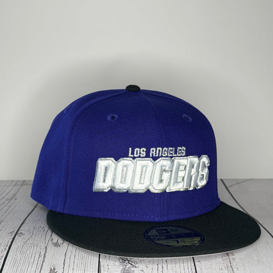 New Era 59Fifty Los Angeles Dodgers Shadow Hat - Royal, Black