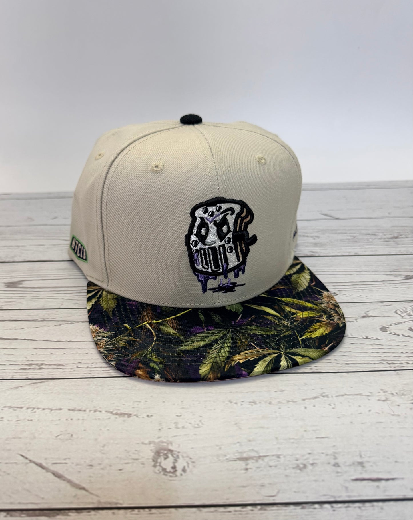 Field Grade PBJ Anthropomorphic Mask Hat Club Logo Patch Snapback Hat