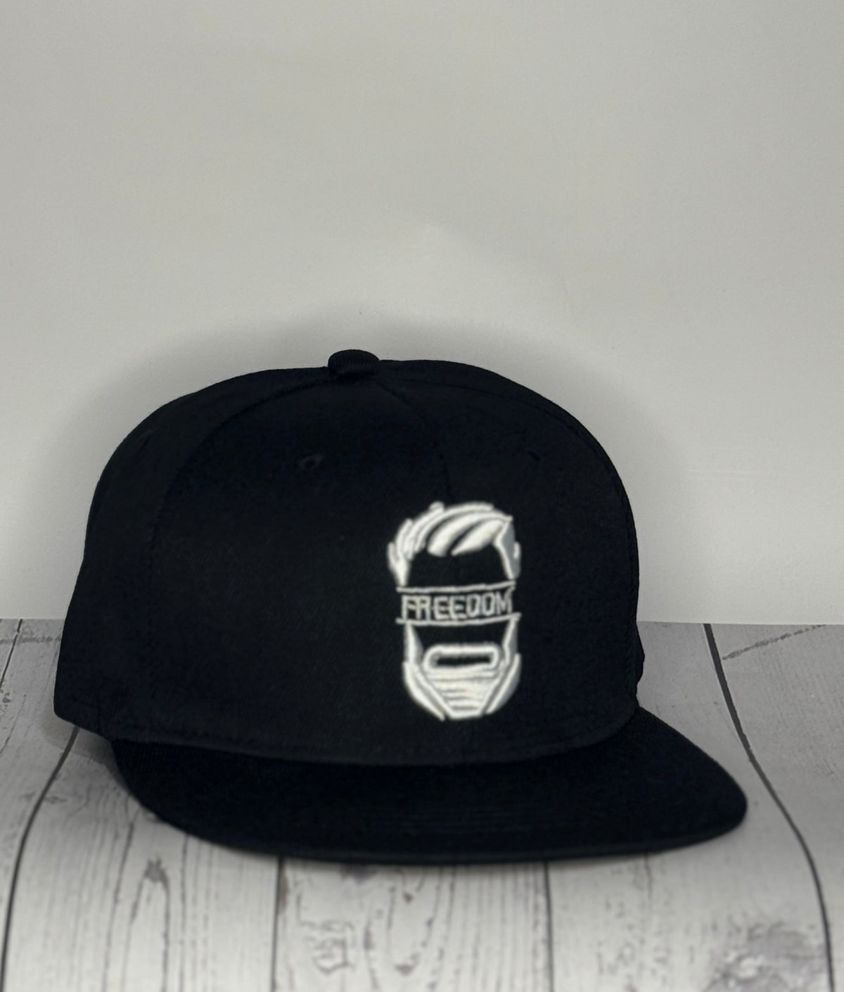Freedom Beard Trucker Hat – Black & White Edition