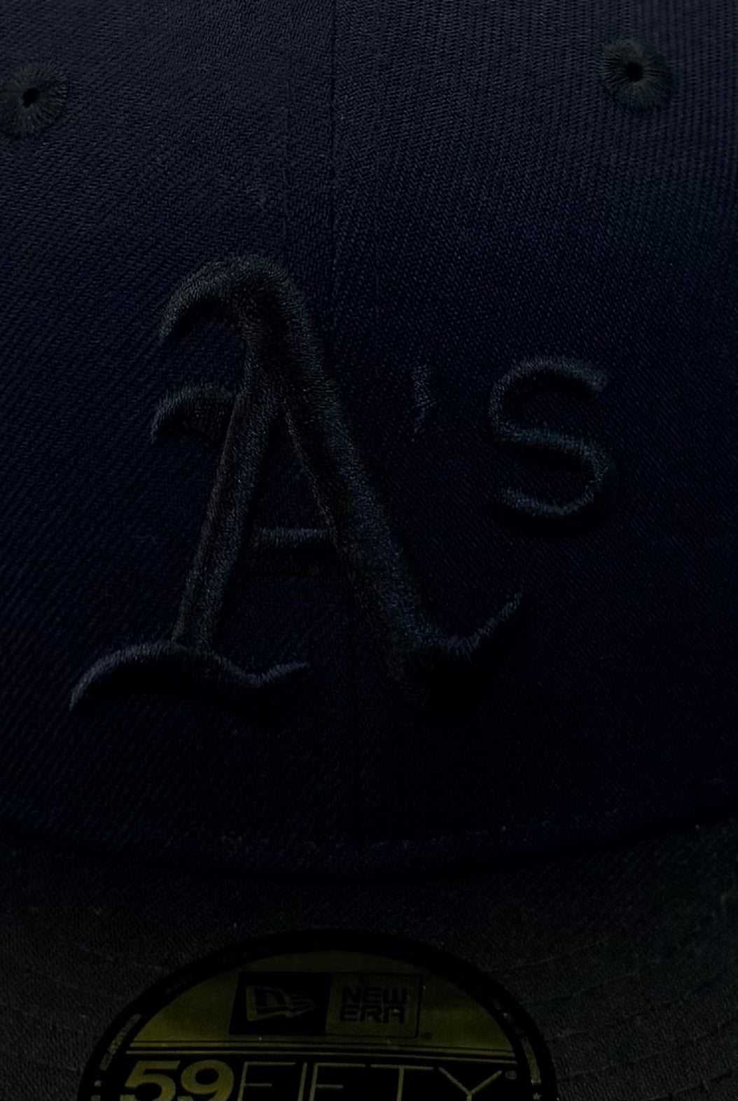 New Era 59Fifty Oakland Athletics Hat - Navy/Black