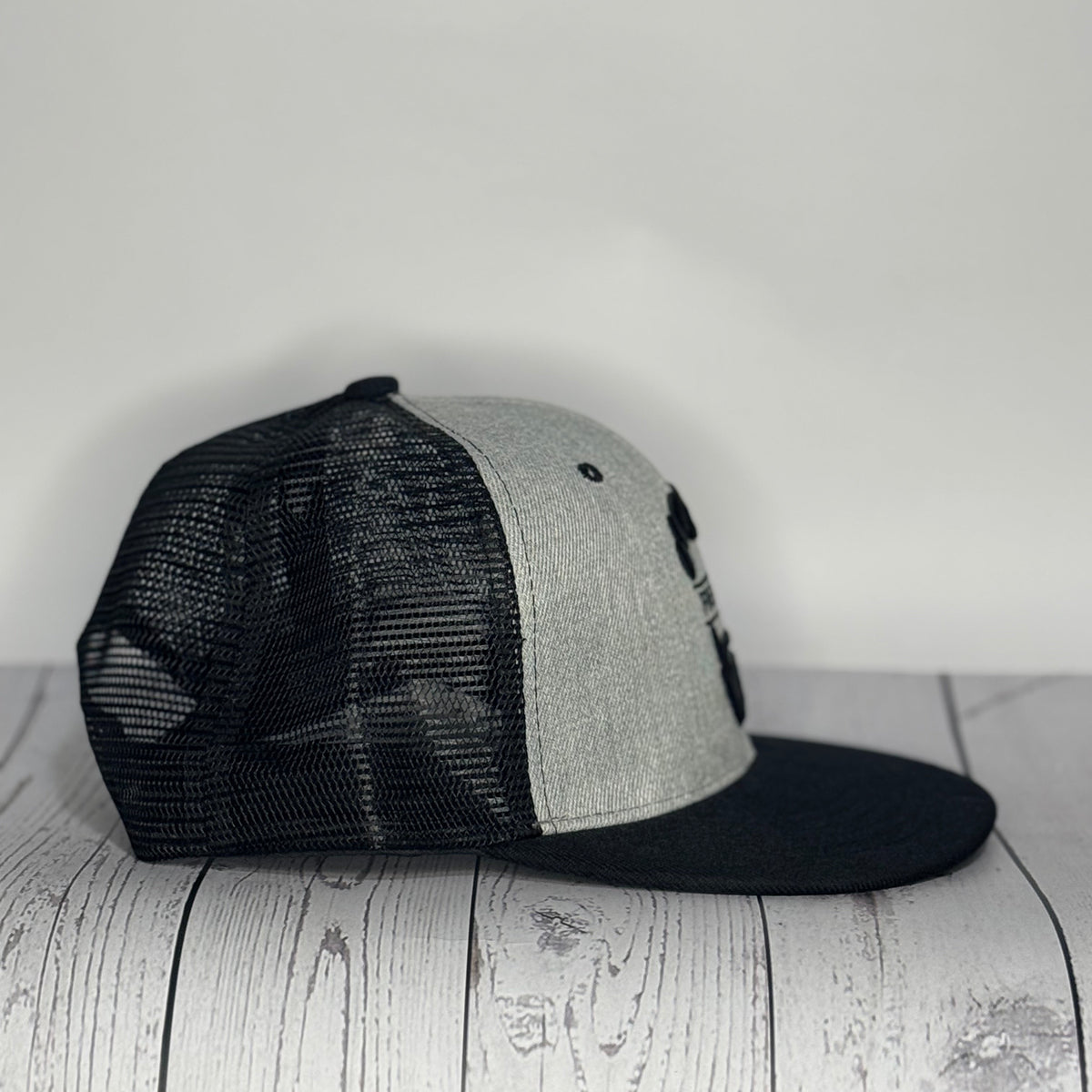 Freedom Beard Trucker Hat – Gray & Black - Adjustable