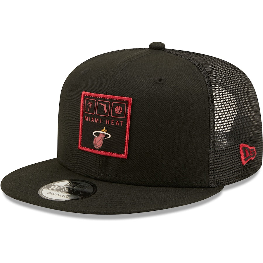 Gorra New Era 9FIFTY Miami Heat ajustable