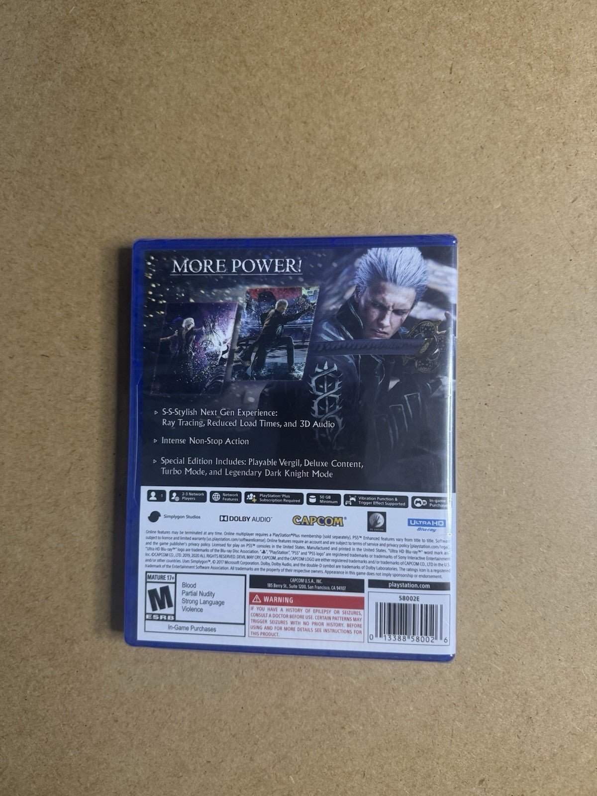 Devil May Cry 5: Special Edition – PlayStation 5 – Brand New & Sealed 🎮🔥 - ExclusiveCrowns