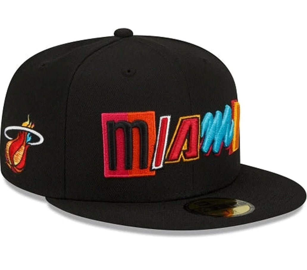 New Era 59FIFTY 2022 Miami Heat City Edition - ExclusiveCrowns