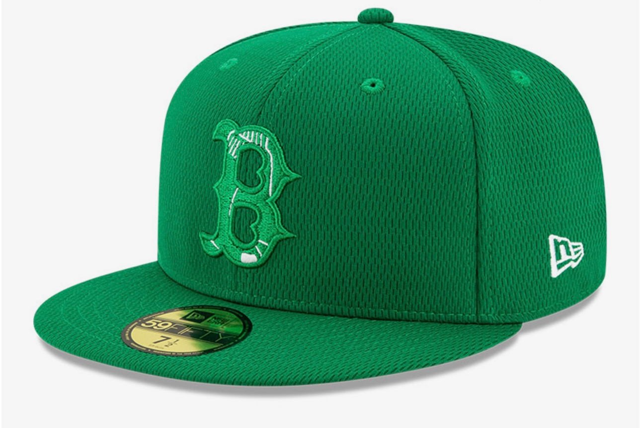 New Era 59FIFTY Boston Red Sox St. Patrick's Day Fitted Hat - ExclusiveCrowns