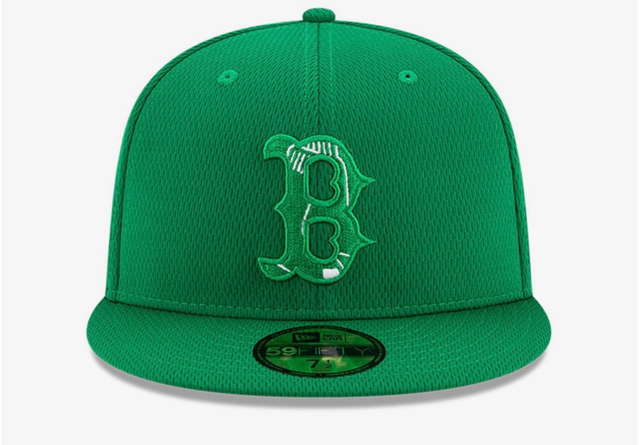 New Era 59FIFTY Boston Red Sox St. Patrick's Day Fitted Hat - ExclusiveCrowns