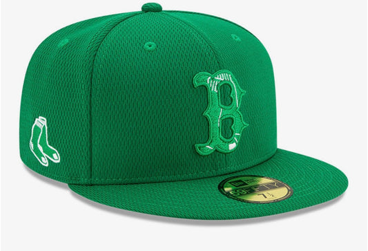 New Era 59FIFTY Boston Red Sox St. Patrick's Day Fitted Hat - ExclusiveCrowns