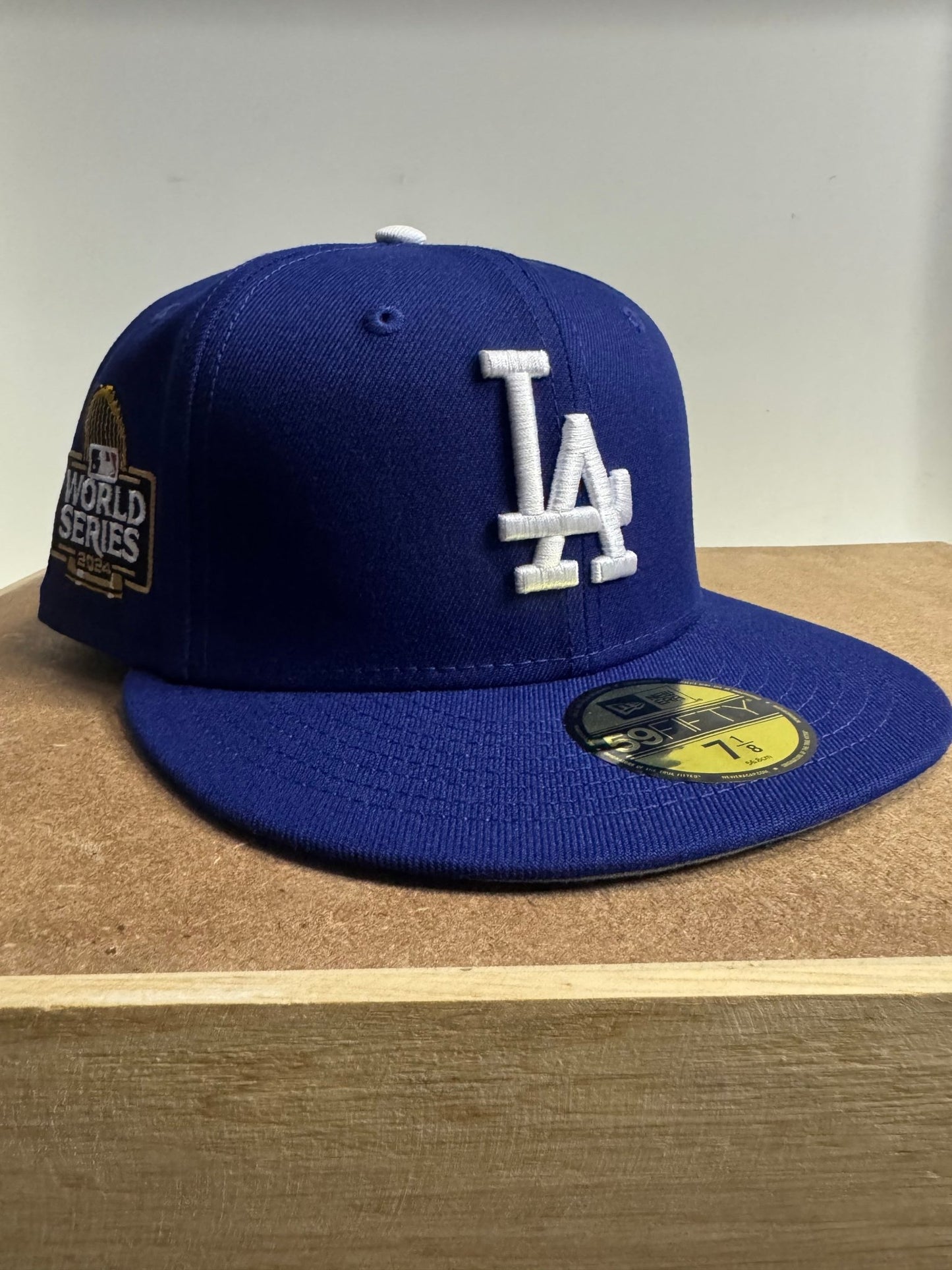 New Era 59Fifty Los Angeles Dodgers 2024 World Series Game Fitted 7 1/4 - ExclusiveCrowns