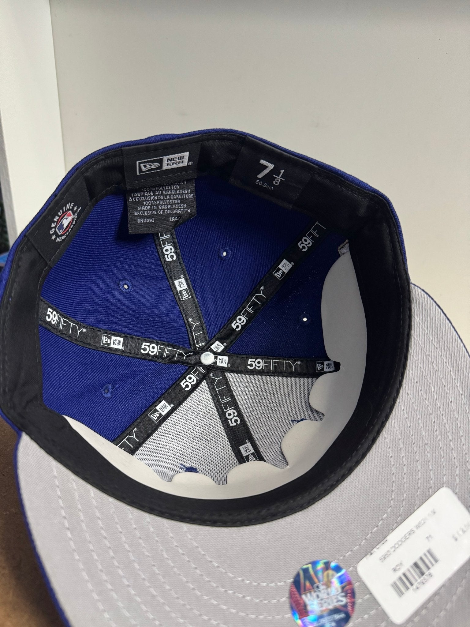 New Era 59Fifty Los Angeles Dodgers 2024 World Series Game Fitted 7 1/4 - ExclusiveCrowns