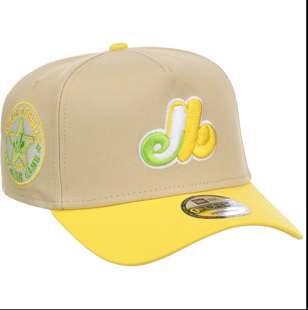 New Era 9FORTY Montreal Expos MLB Ladies' Night A-Frame "Agave Lemon Margarita"