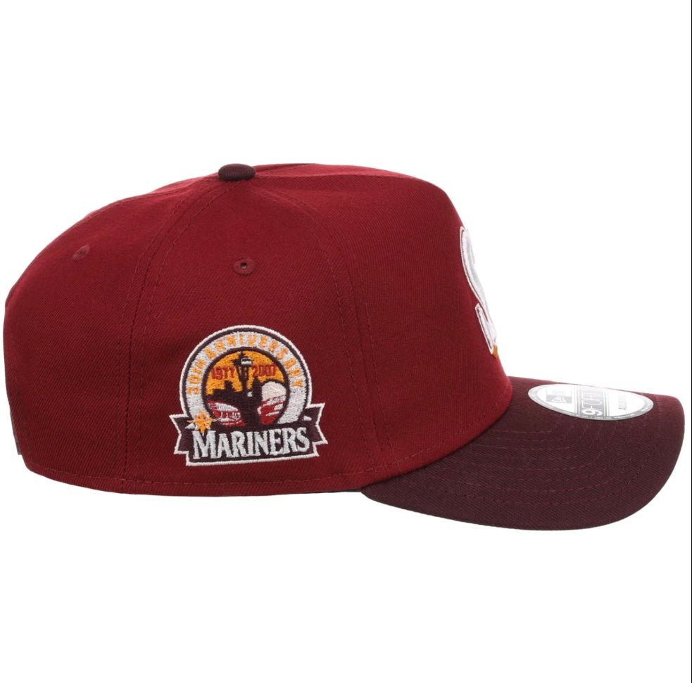 New Era 9FORTY Seattle Mariners MLB Ladies' Night A-Frame "Sangria"