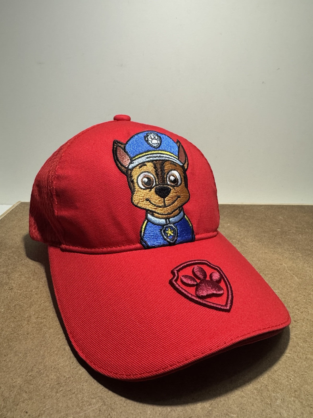 Paw Patrol Chase Cap - Red 🧢 - Perfect for Little Kids! (6 - 10 years) 54cm