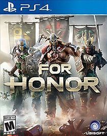 For Honor (Sony PlayStation 4, 2017)